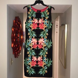 Ronnie Nicole tropical print dress